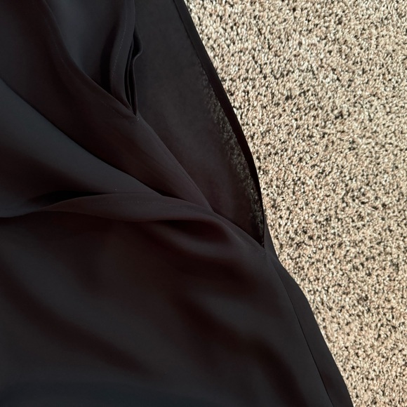 Chico’s Design maxi skirt in black polyester size 1 but runs very large - Picture 5 of 10